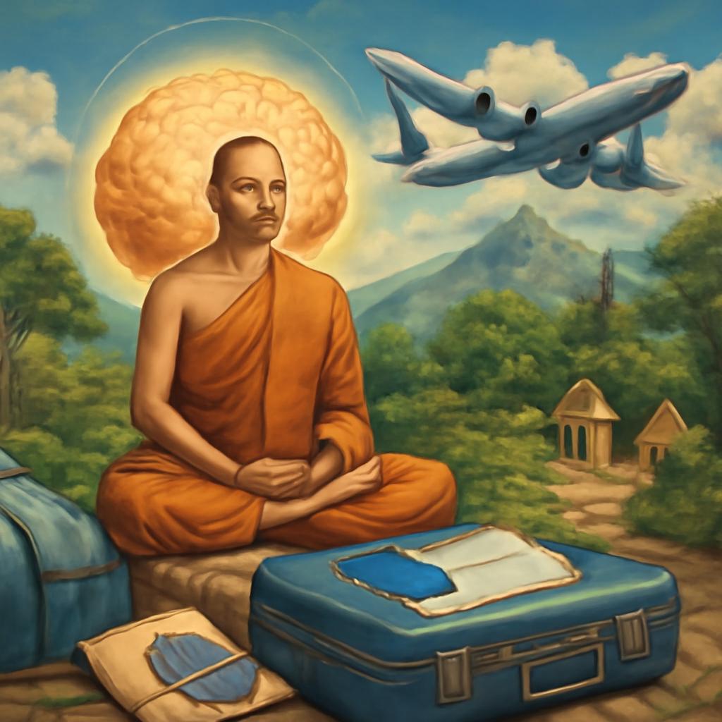 milhas para viagens cerebrais: retiros de meditação