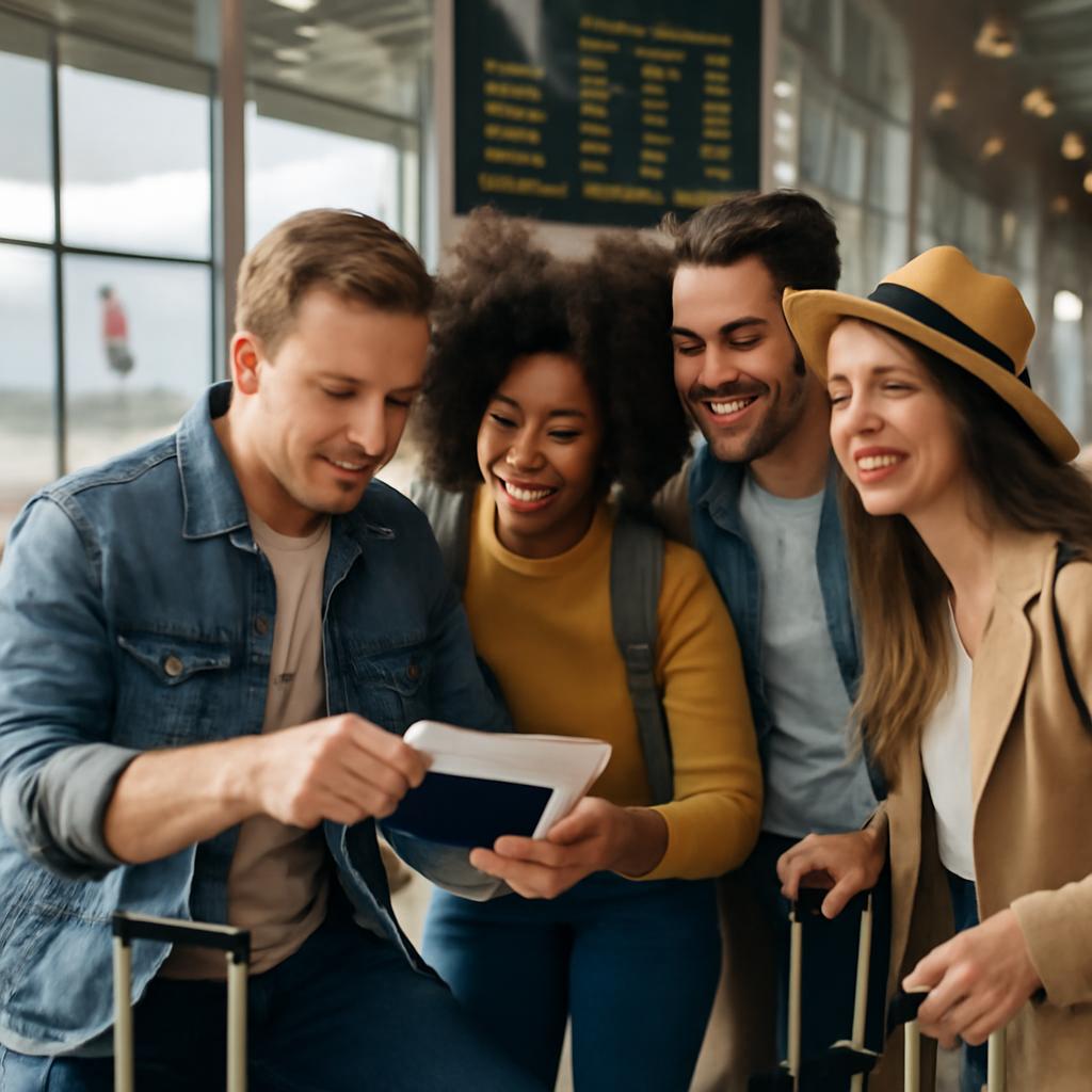 milhas para viagens internacionais em grupo
