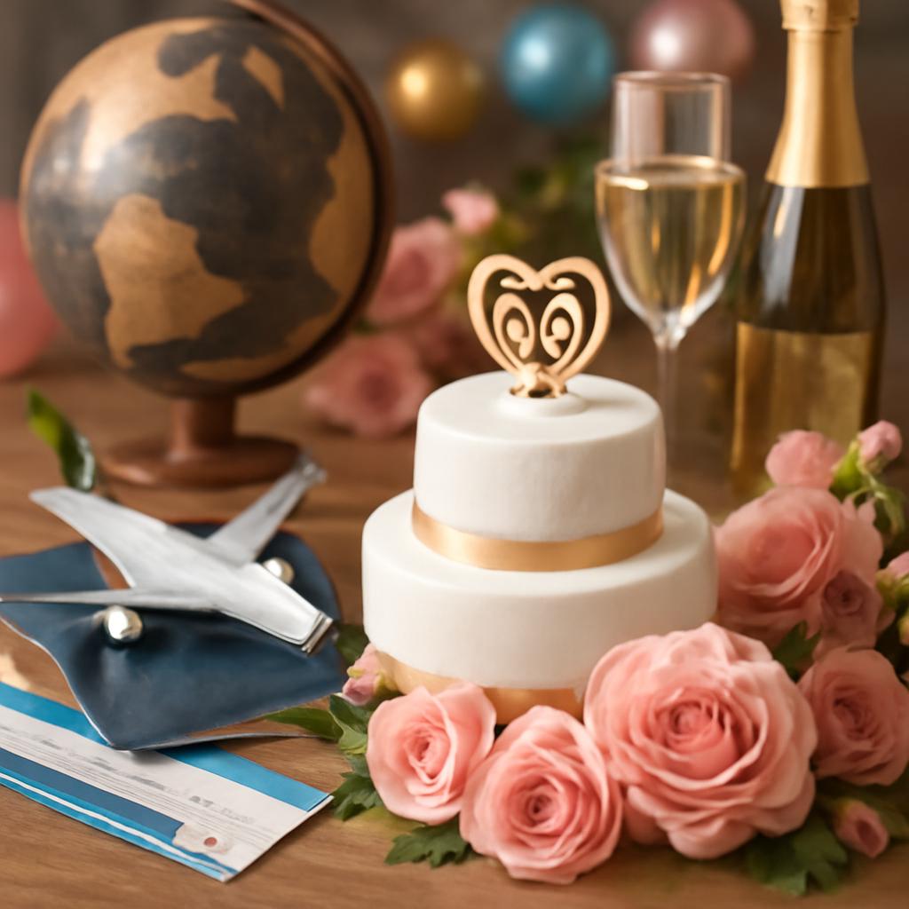 milhas para viagens para celebrações de bodas