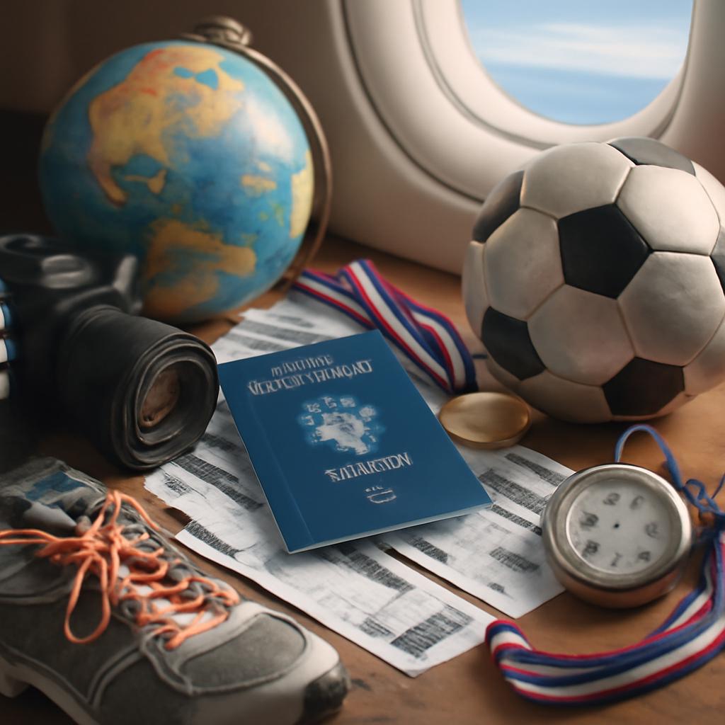 milhas para viagens para competições esportivas