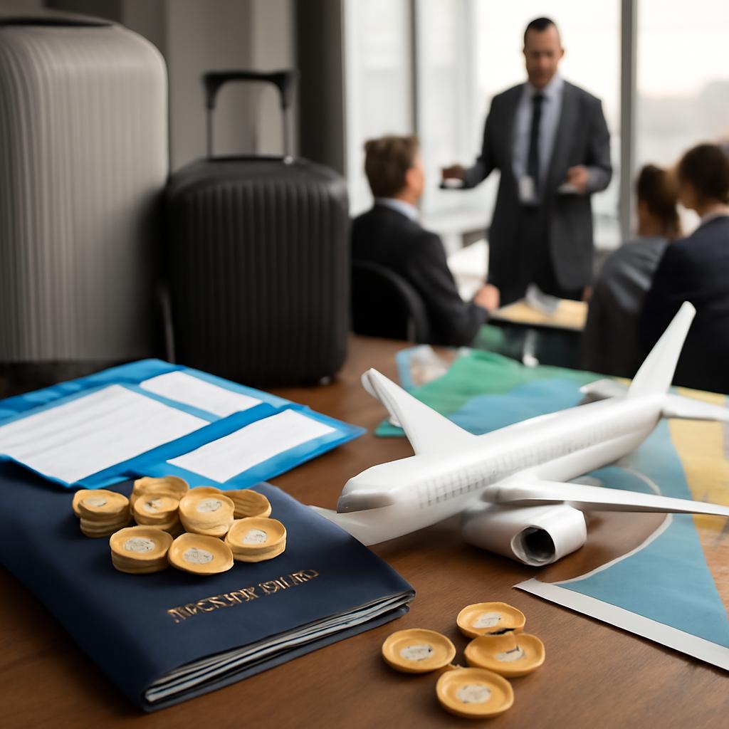 milhas para viagens para convenções empresariais