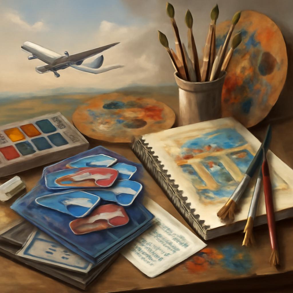 milhas para viagens para cursos de arte