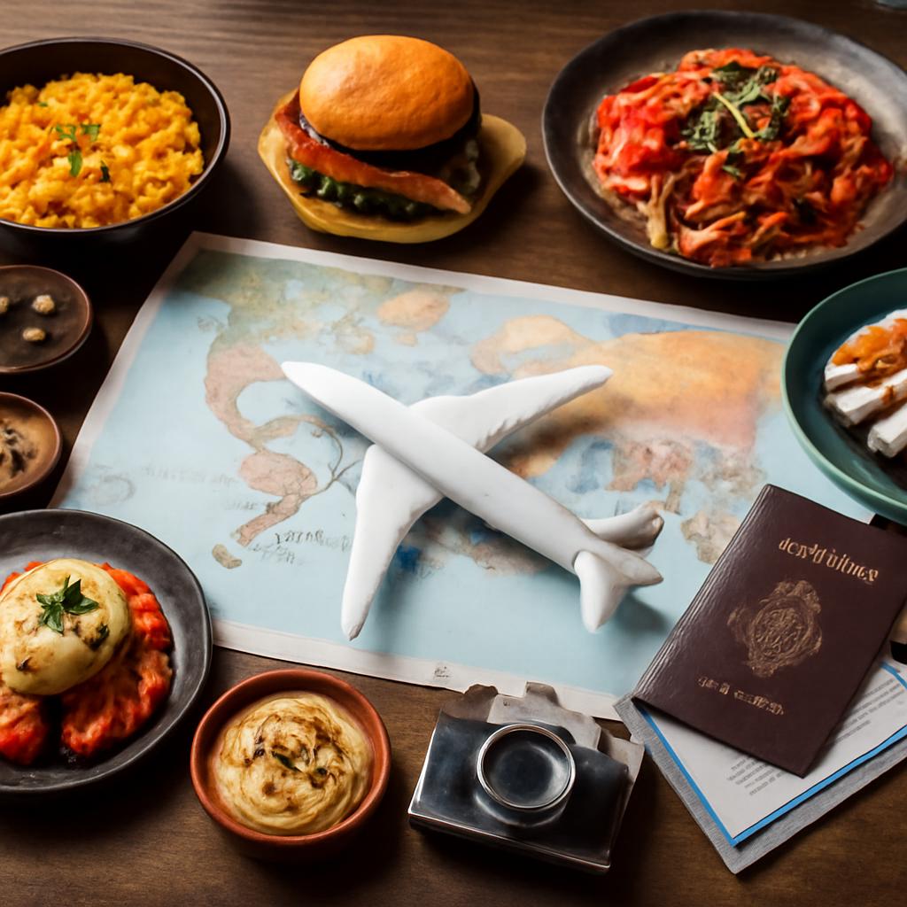 milhas para viagens para encontros de gastronomia internacional