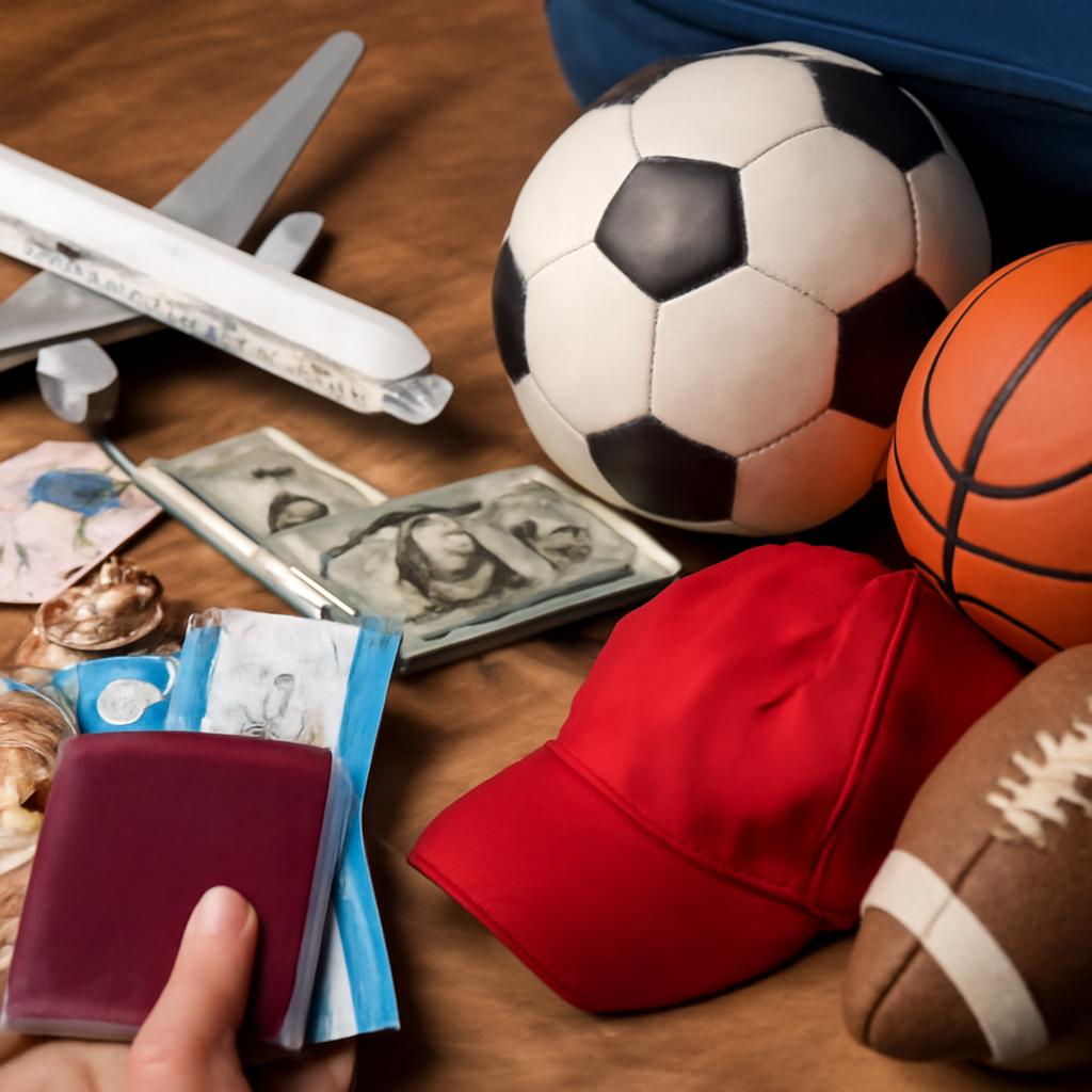 milhas para viagens para encontros esportivos internacionais