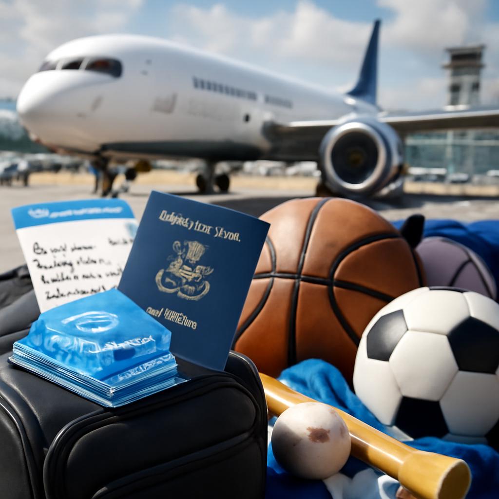 milhas para viagens para eventos esportivos estudantis
