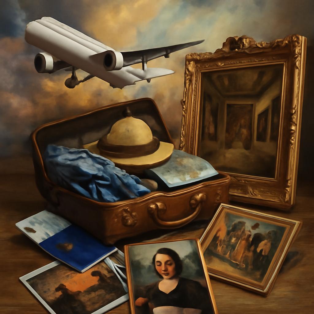 milhas para viagens para exposições de arte