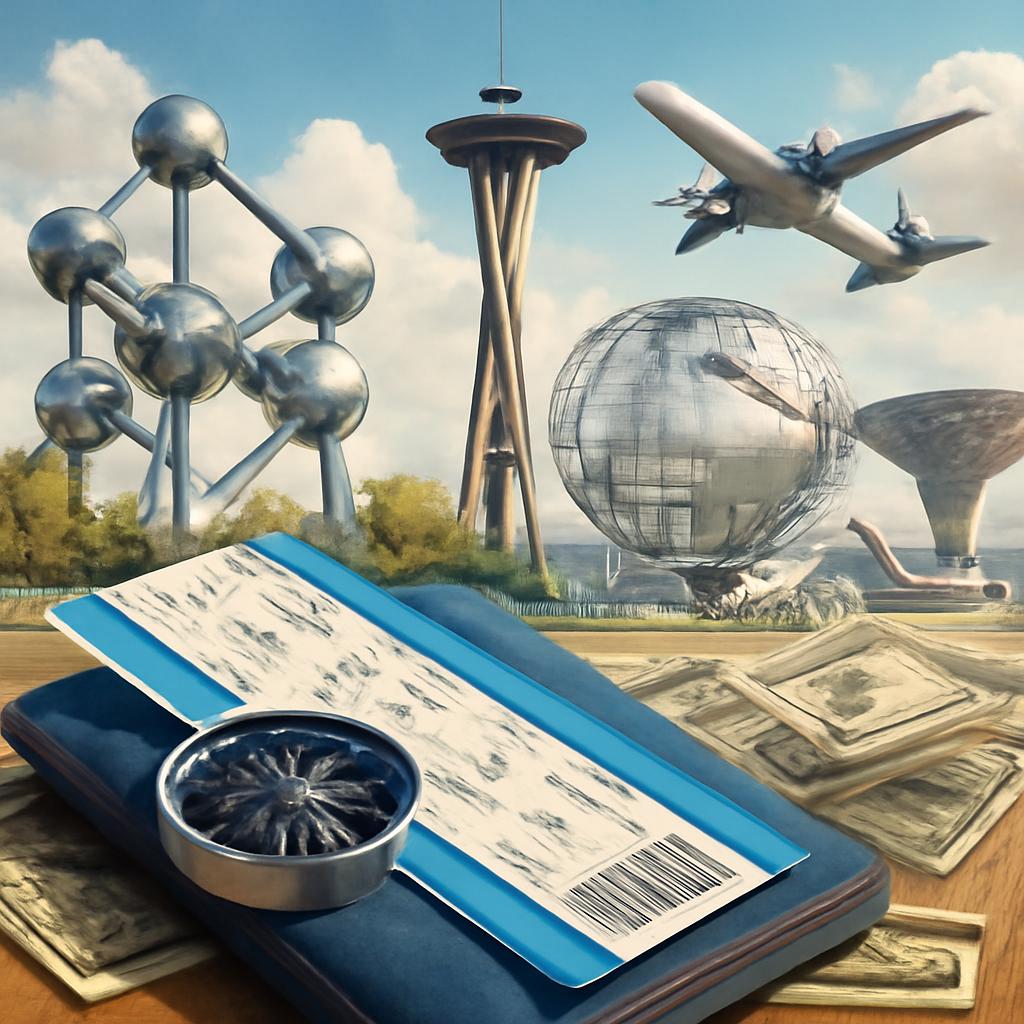 milhas para viagens para exposições mundiais