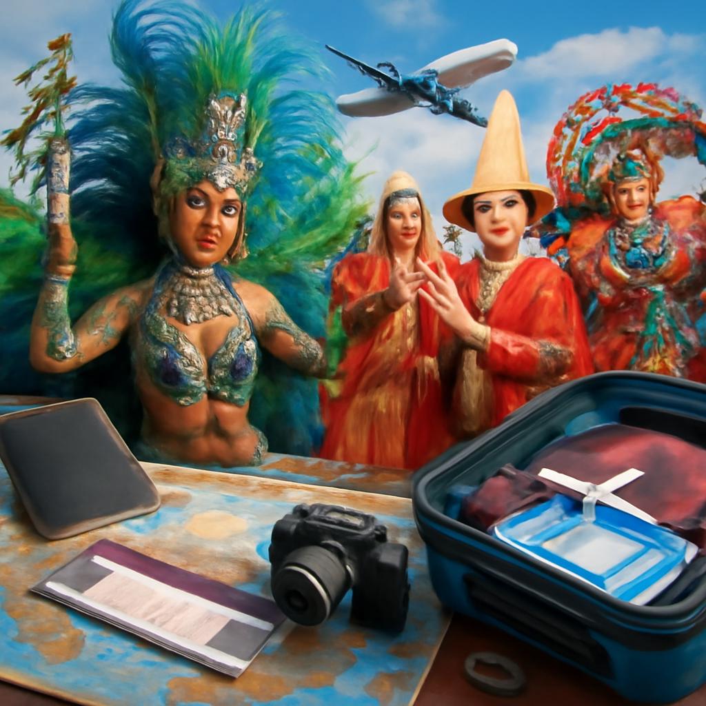 milhas para viagens para festas culturais internacionais