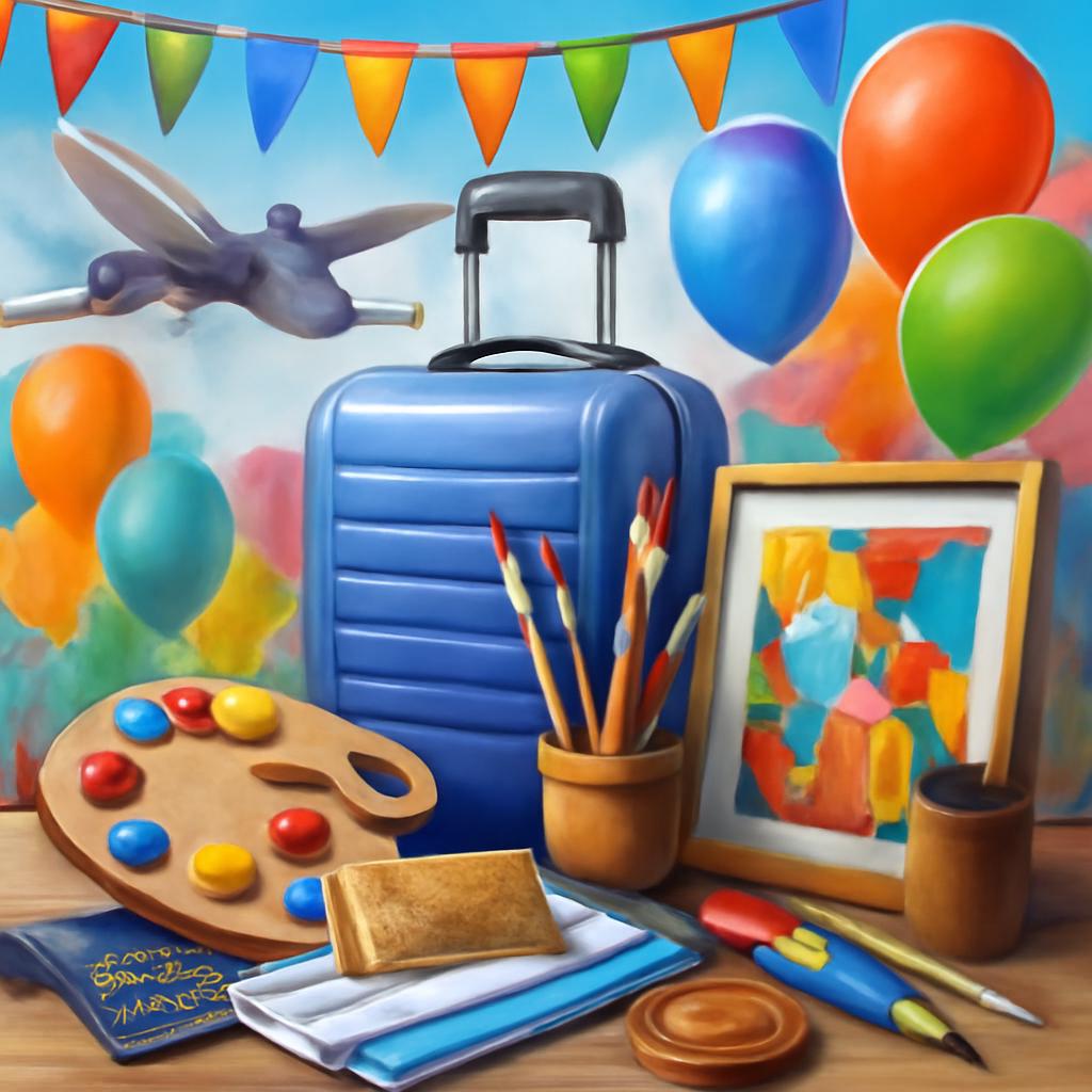 milhas para viagens para festas de artes visuais