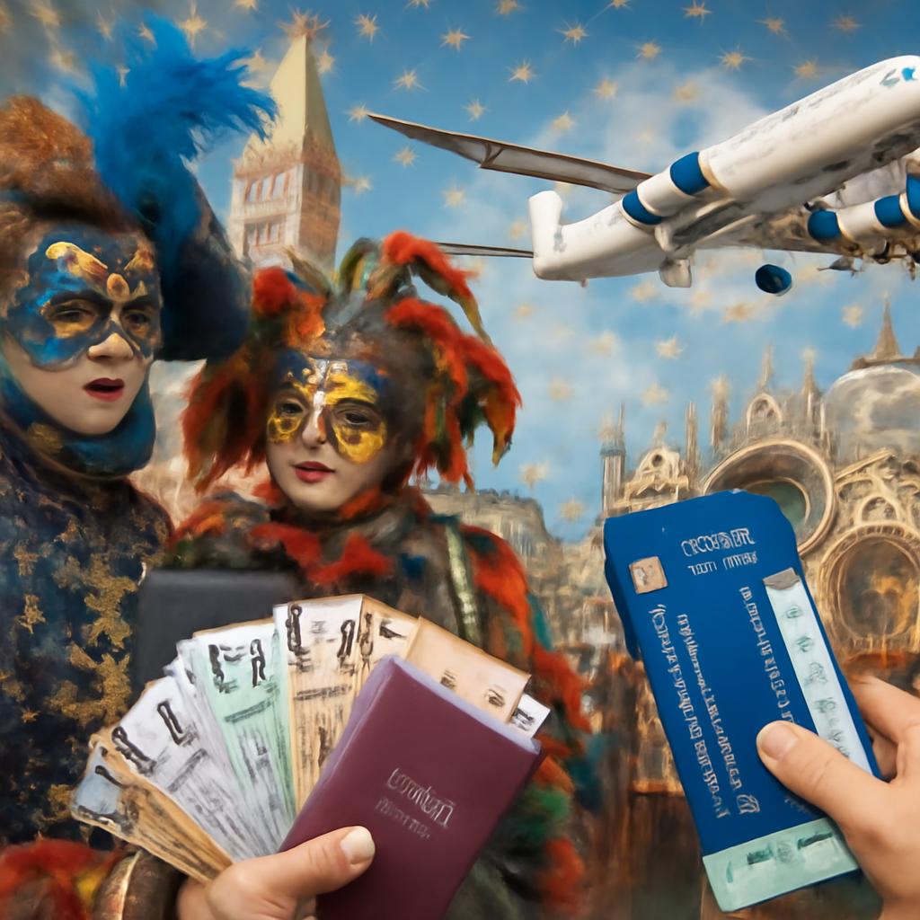 milhas para viagens para festas de carnaval europeias