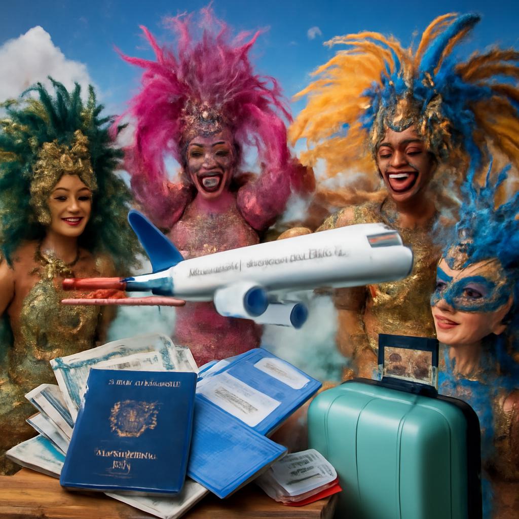 milhas para viagens para festas de carnaval tradicionais