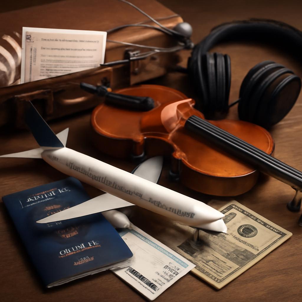 milhas para viagens para festas de música clássica