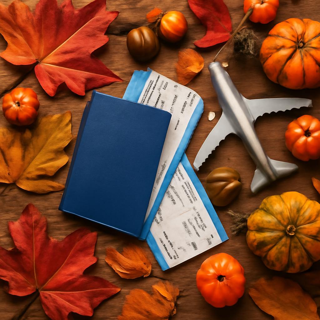 milhas para viagens para festas de outono