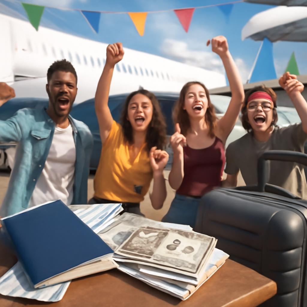 milhas para viagens para festas estudantis universitárias