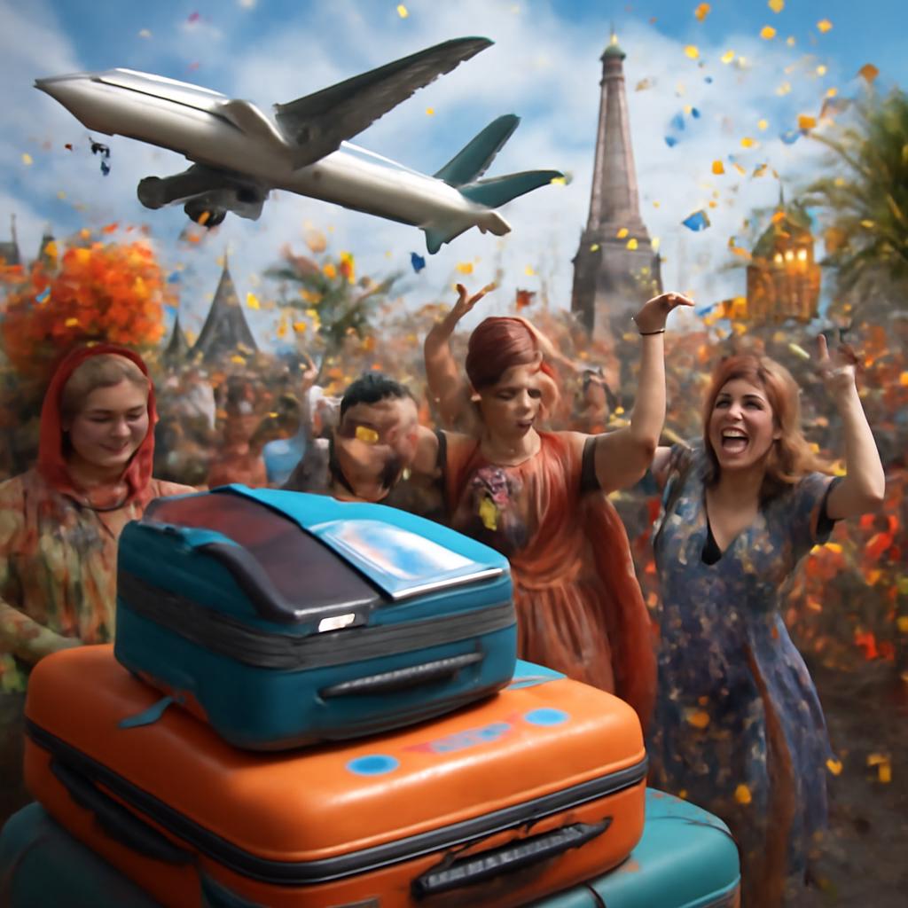 milhas para viagens para festas globais de cultura