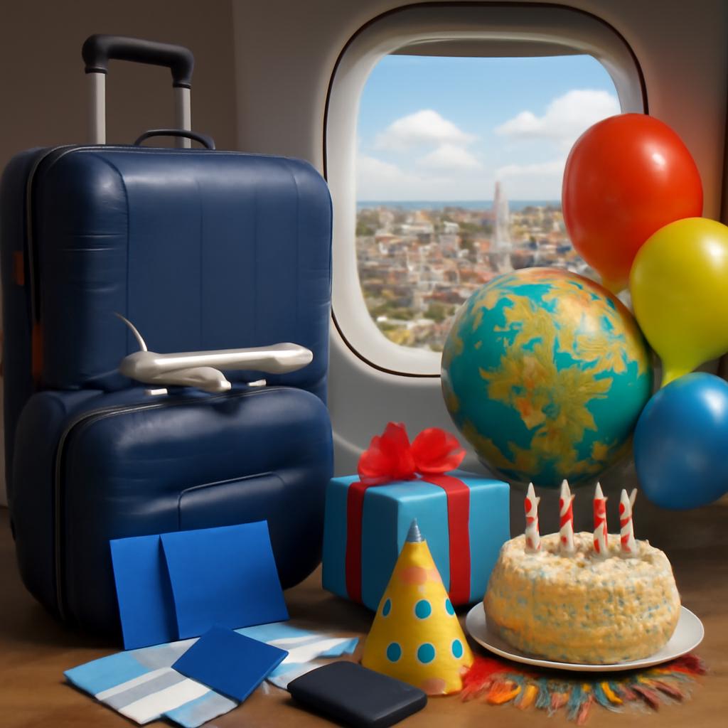 milhas para viagens para festas infantis internacionais