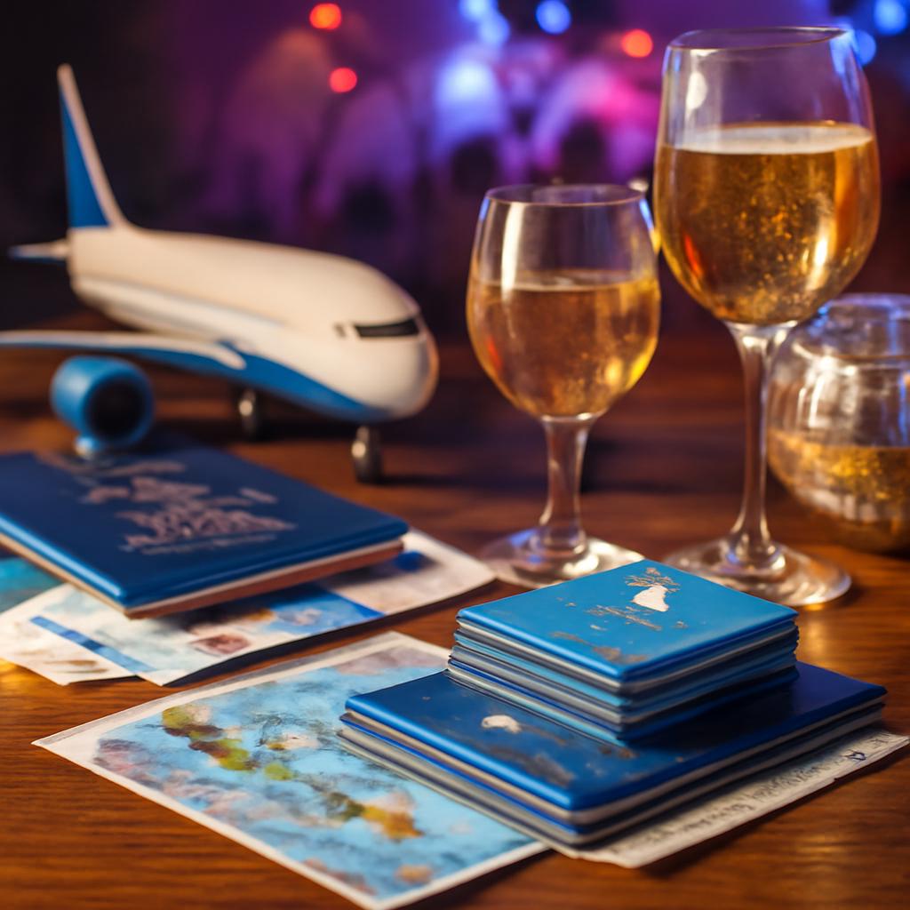 milhas para viagens para festas internacionais de negócios