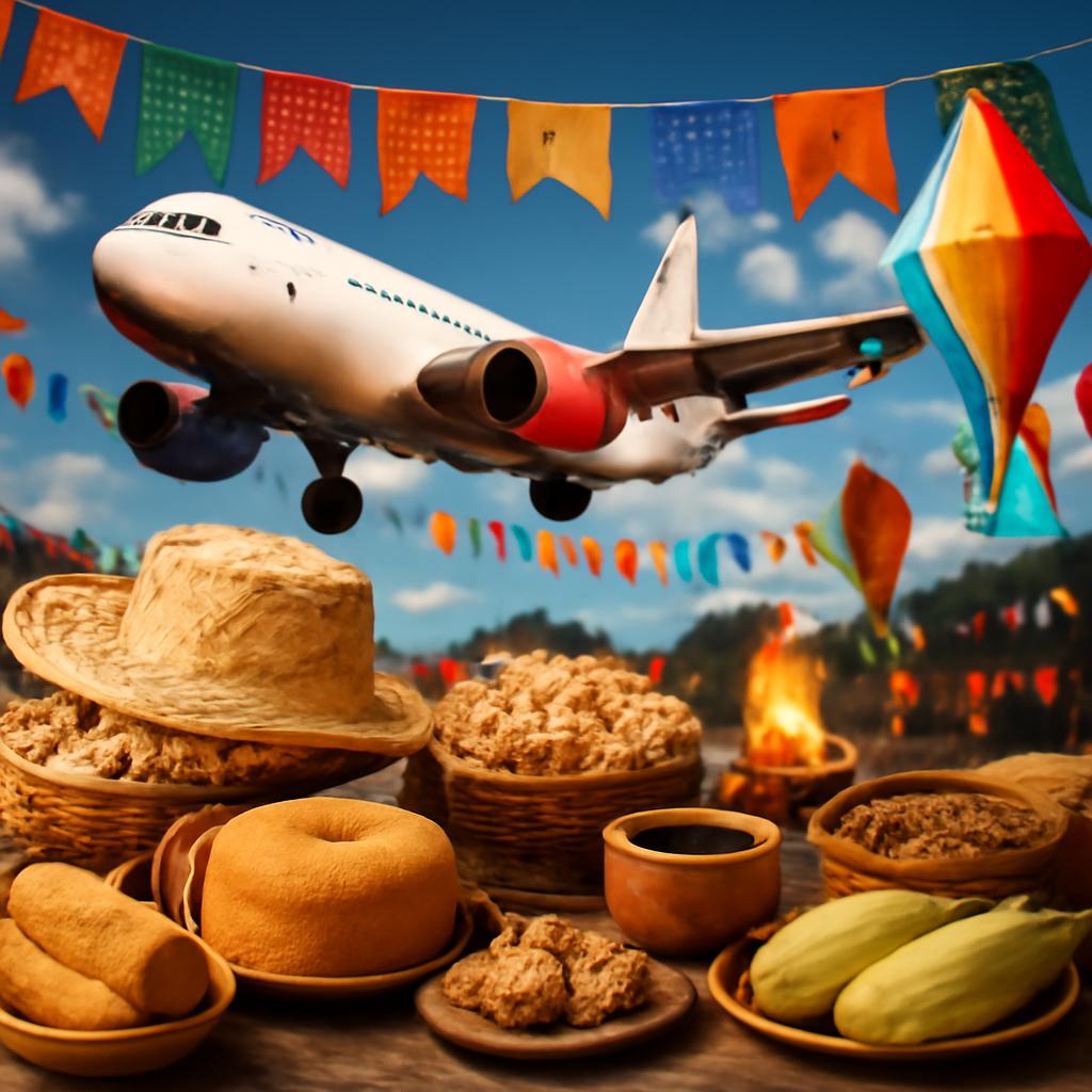 milhas para viagens para festas juninas