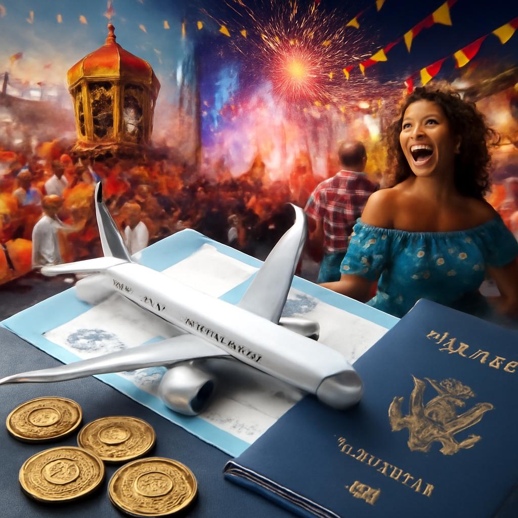milhas para viagens para festas populares contemporâneas