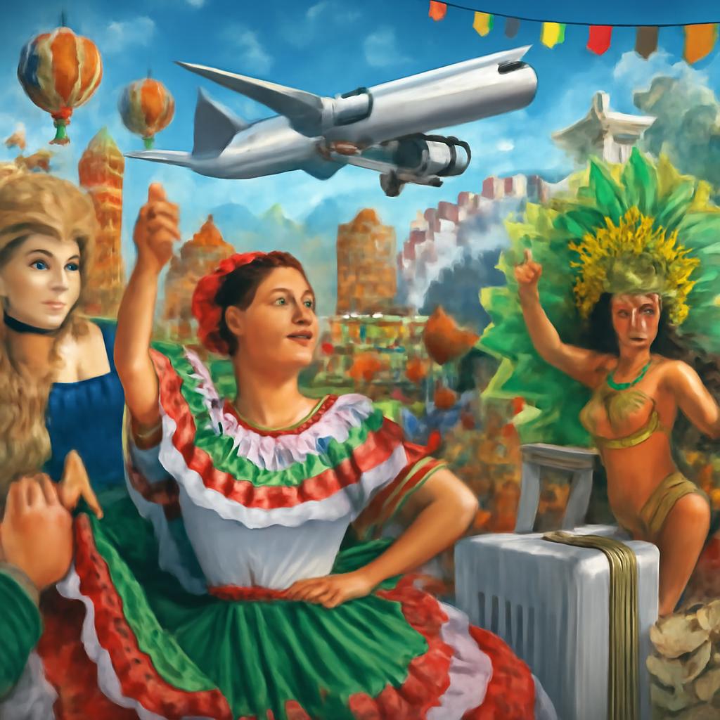 milhas para viagens para festas populares internacionais