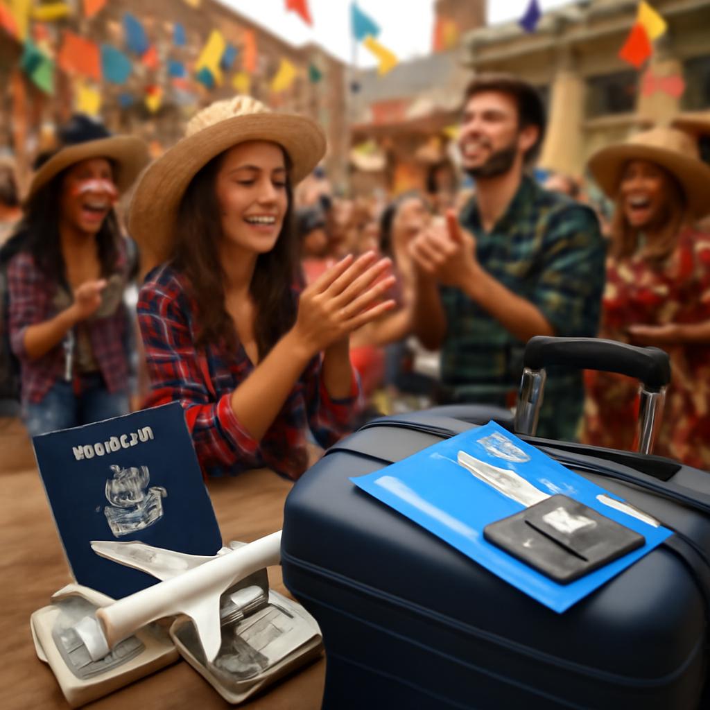 milhas para viagens para festas regionais estudantis