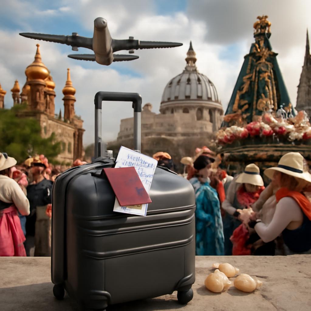 milhas para viagens para festas religiosas internacionais