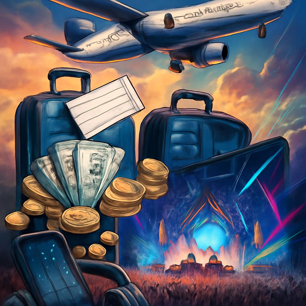 milhas para viagens para festas tecnológicas