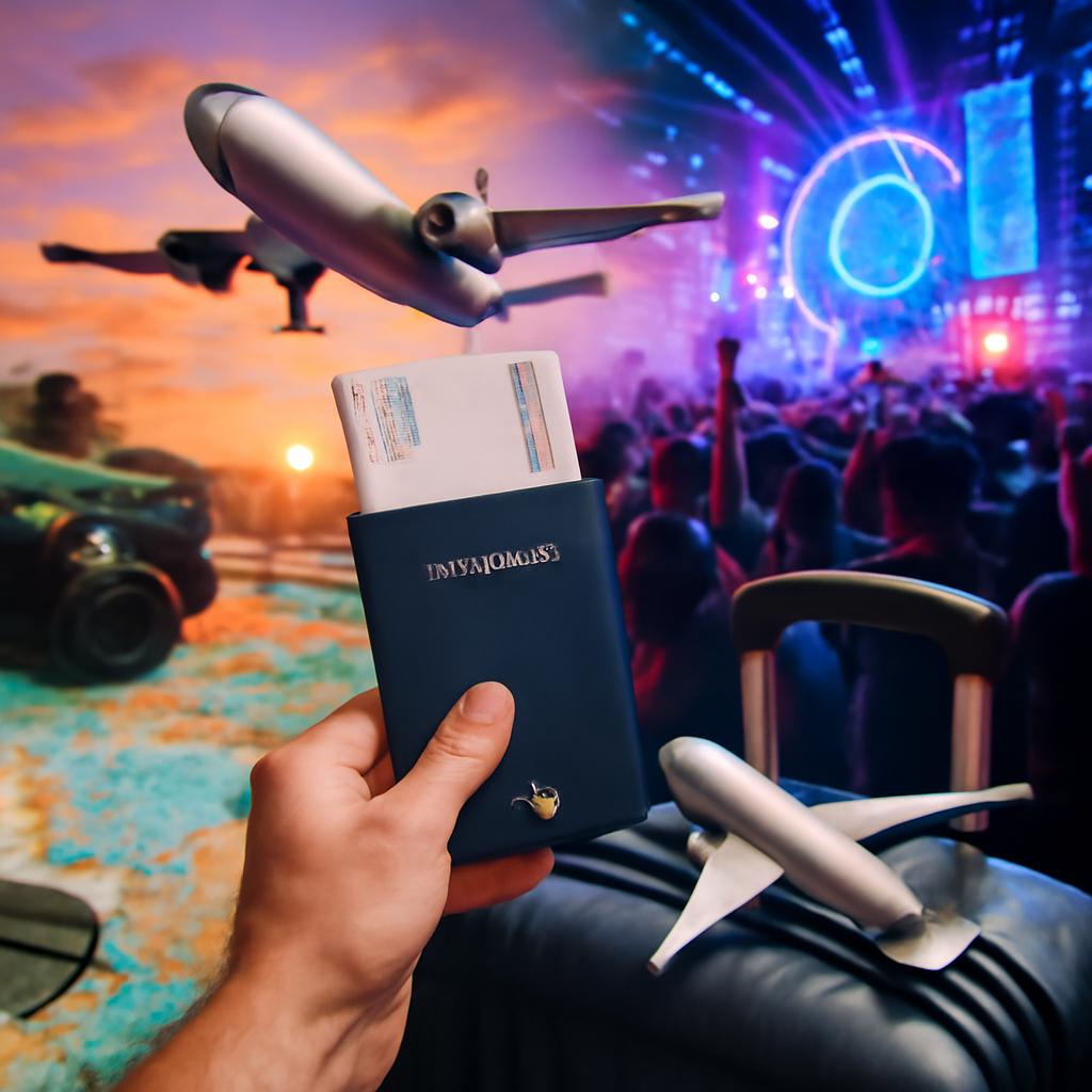milhas para viagens para festas tecnológicas internacionais