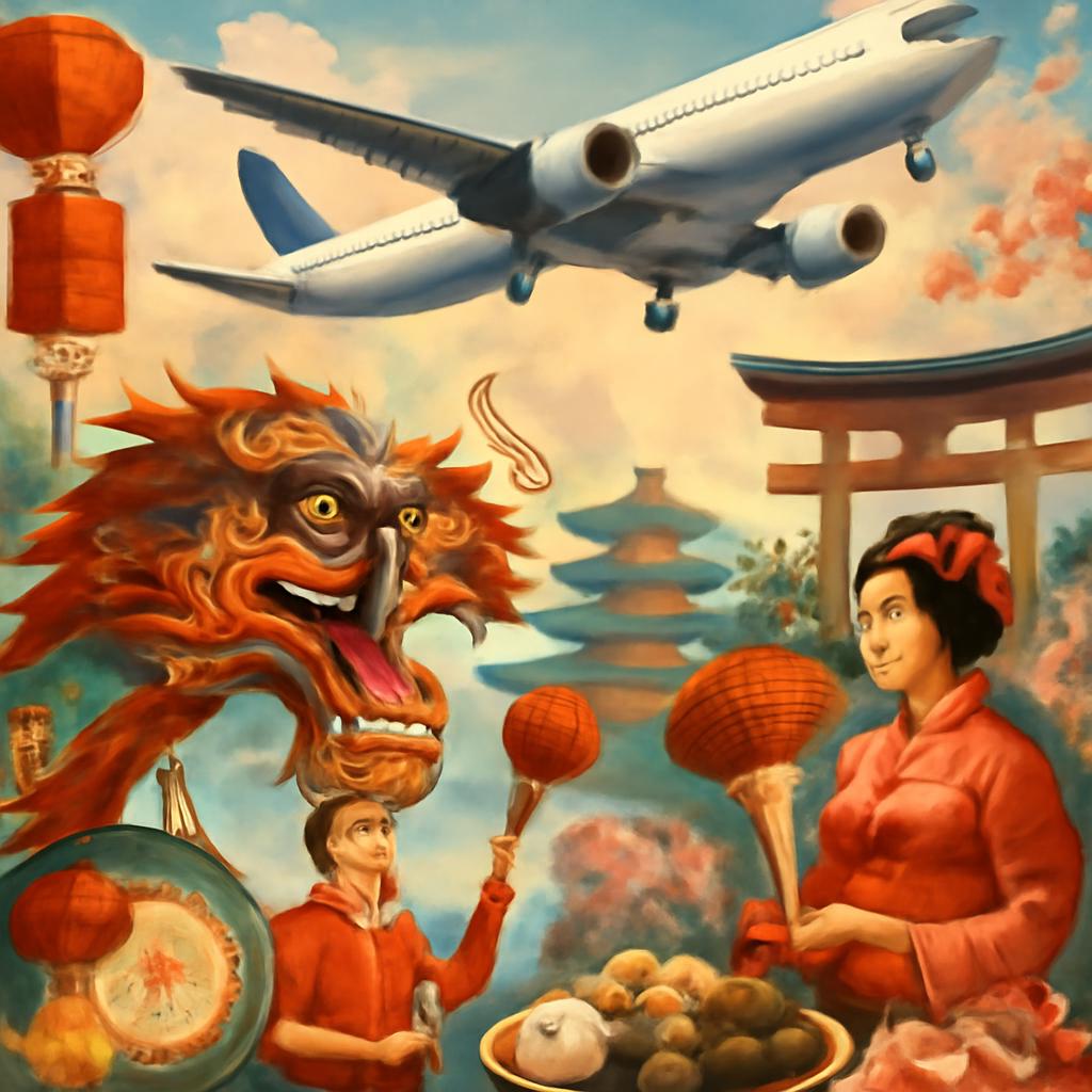 milhas para viagens para festas tradicionais asiáticas