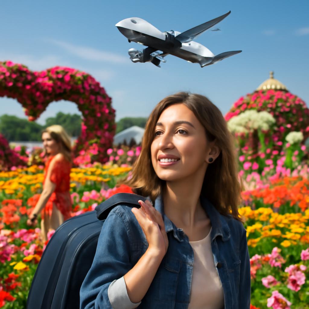milhas para viagens para festivais de flores