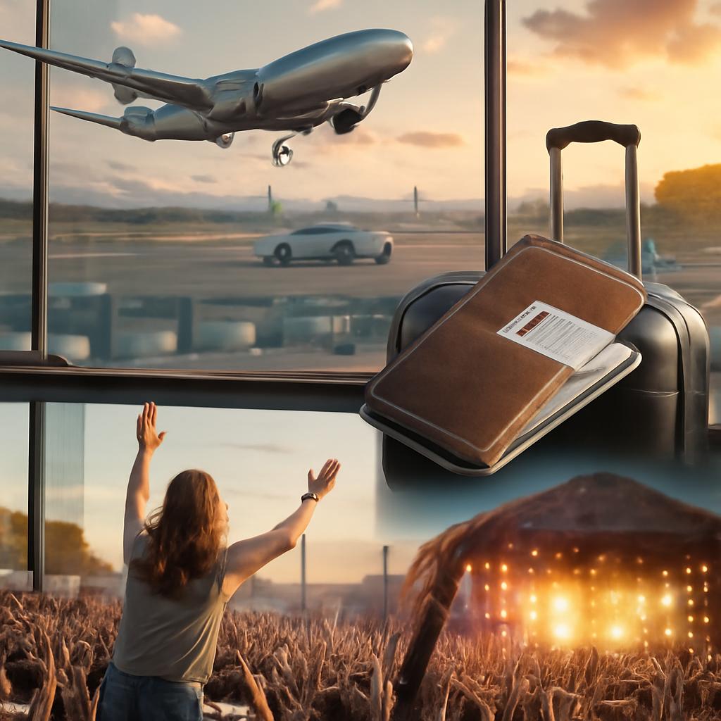 milhas para viagens para festivais de música popular