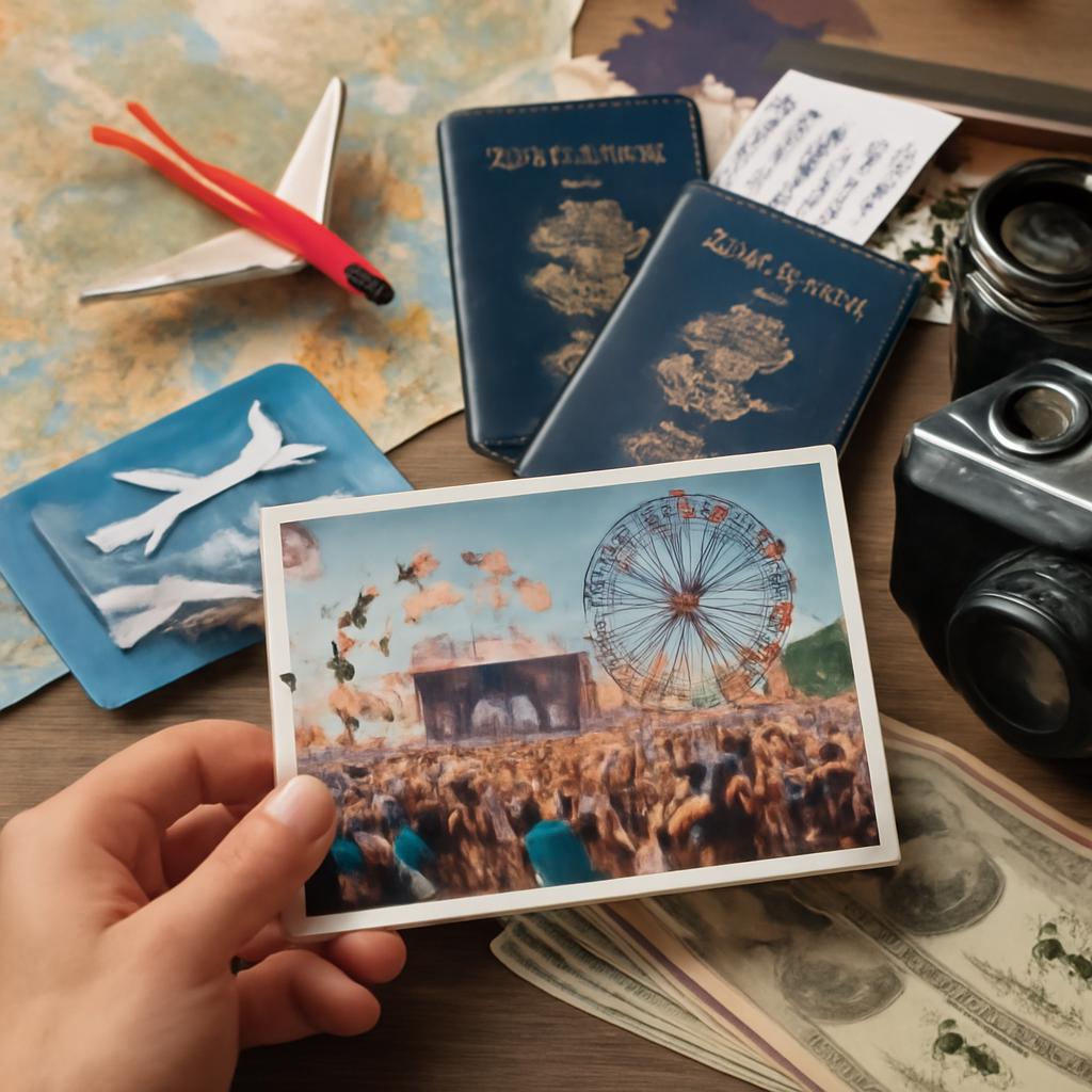 milhas para viagens para festivais estaduais de música