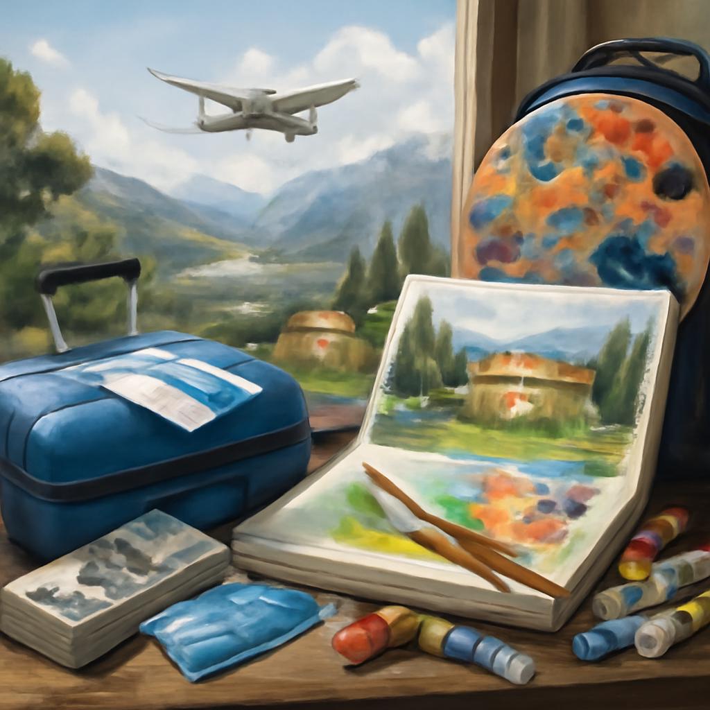 milhas para viagens para retiros artísticos