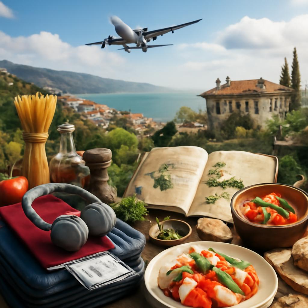 milhas para viagens para retiros de culinária