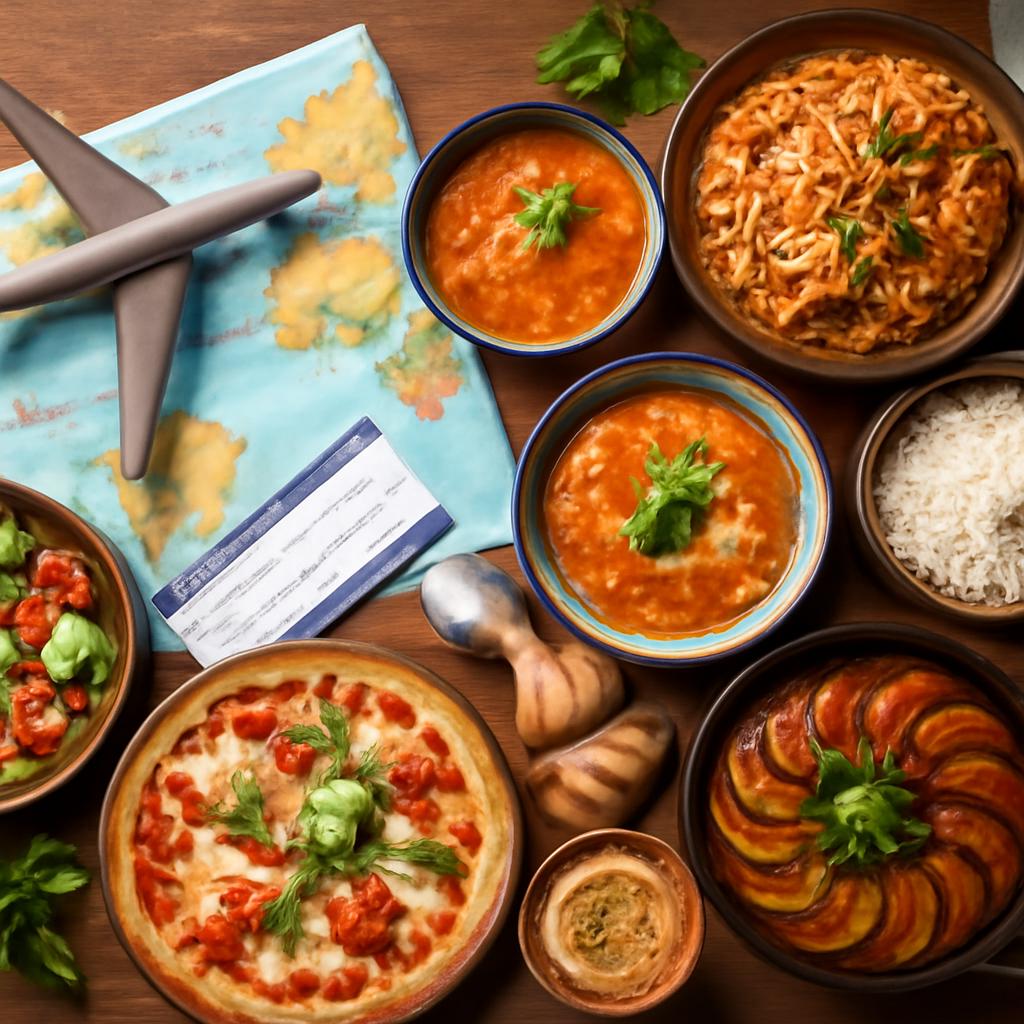 milhas para viagens para retiros de culinária internacional