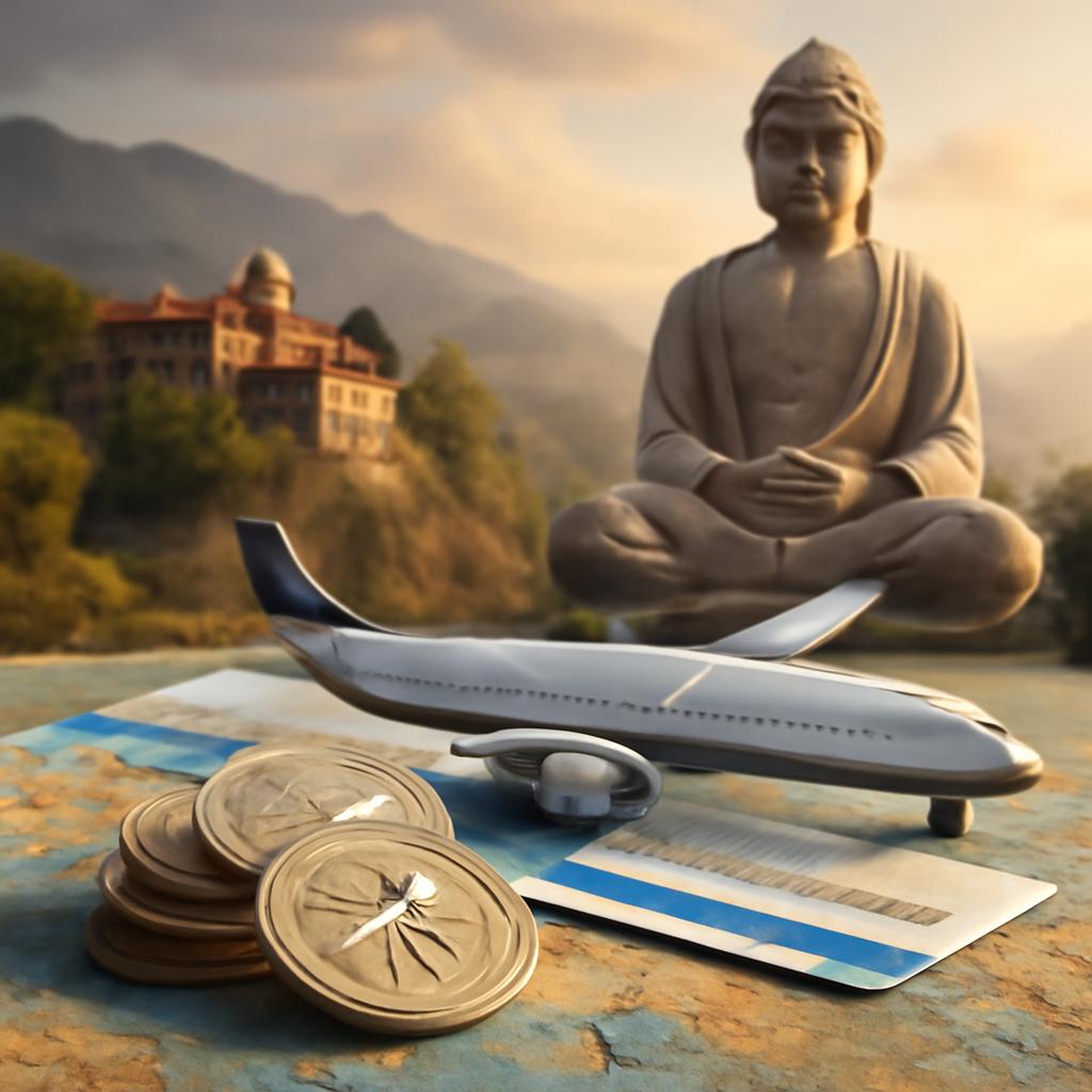 milhas para viagens para retiros de espiritualidade