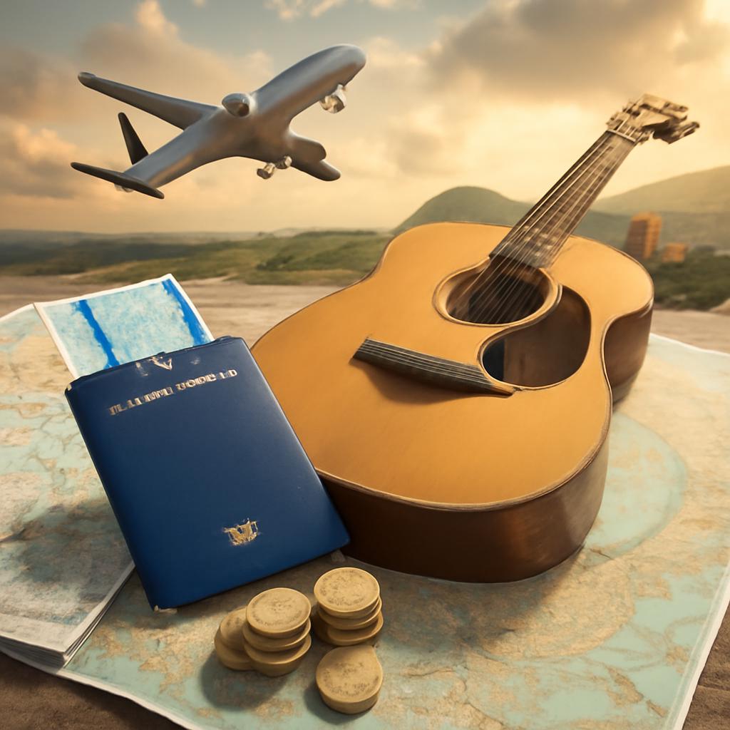 milhas para viagens para retiros de música popular