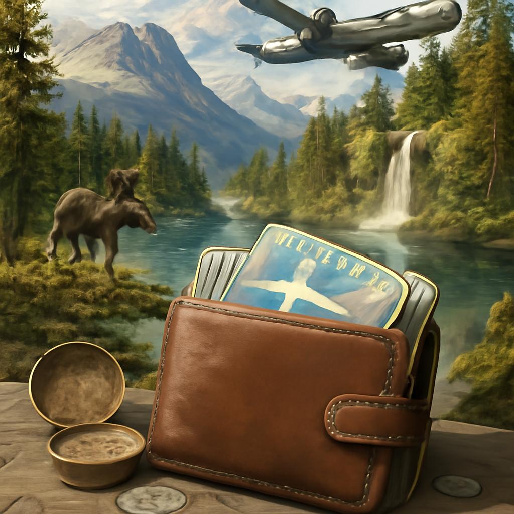 milhas para viagens para retiros de natureza selvagem