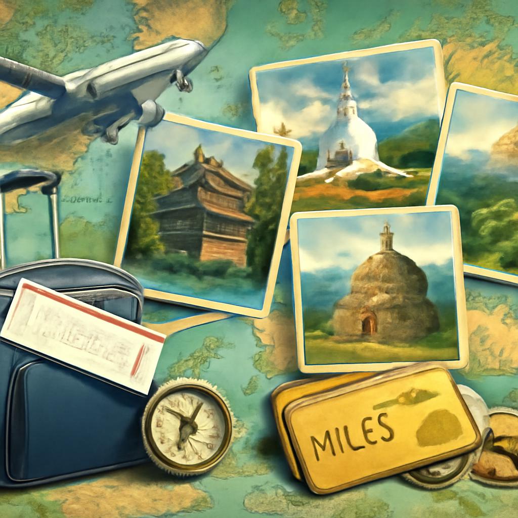 milhas para viagens para retiros espirituais regionais