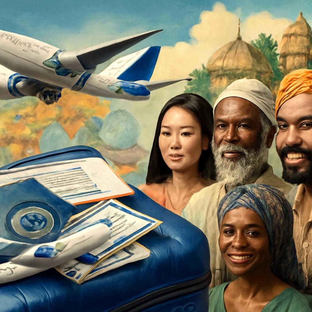 milhas para viagens para retiros multiculturais