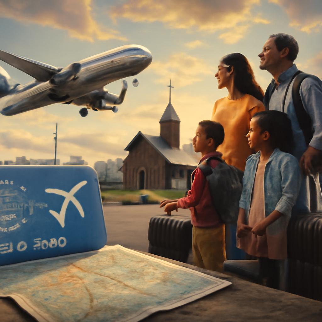 milhas para viagens para retiros religiosos familiares