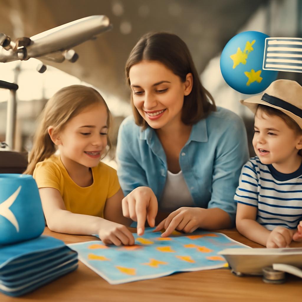 milhas para viajar com crianças