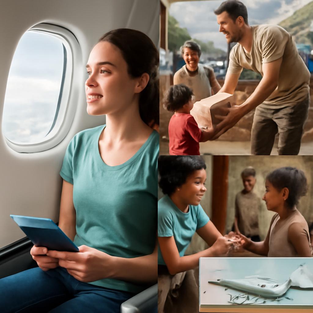 milhas para voluntariado e viagens humanitárias