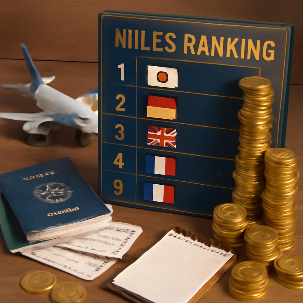 milhas ranking melhores países