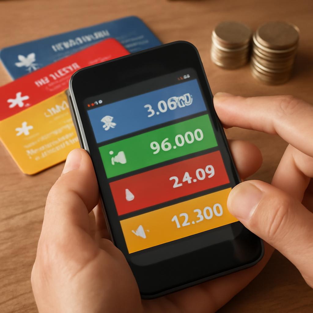 monitorar saldo de pontos em diferentes moedas