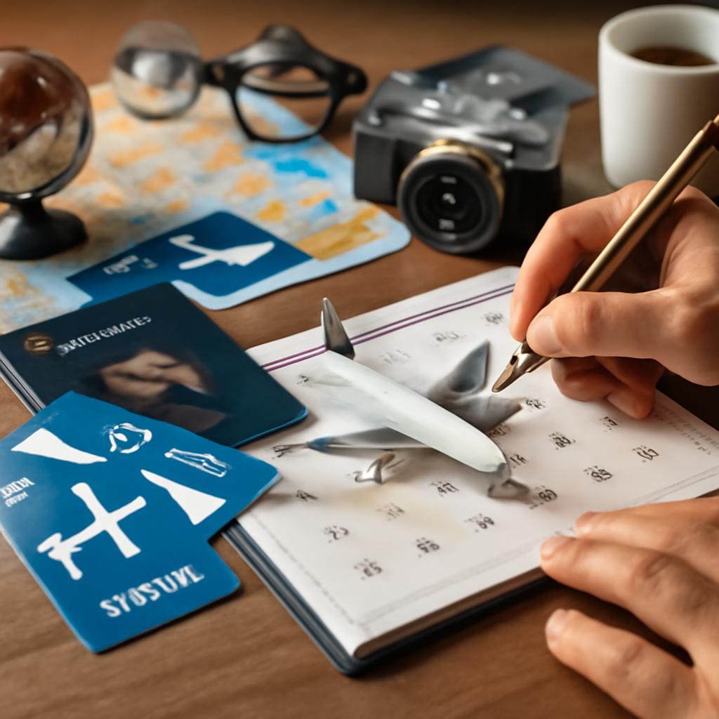 planejamento anual de viagens com milhas