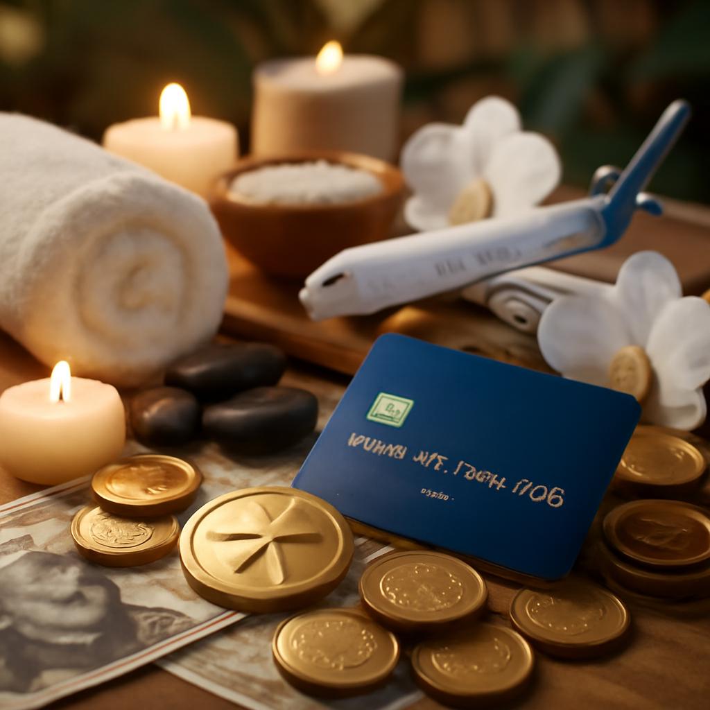pontos cartão de crédito para spa e lazer