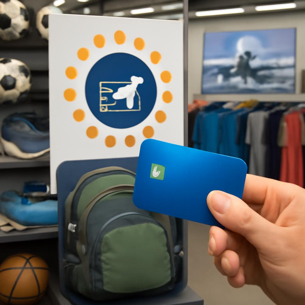 pontos do cartão em lojas de esportes
