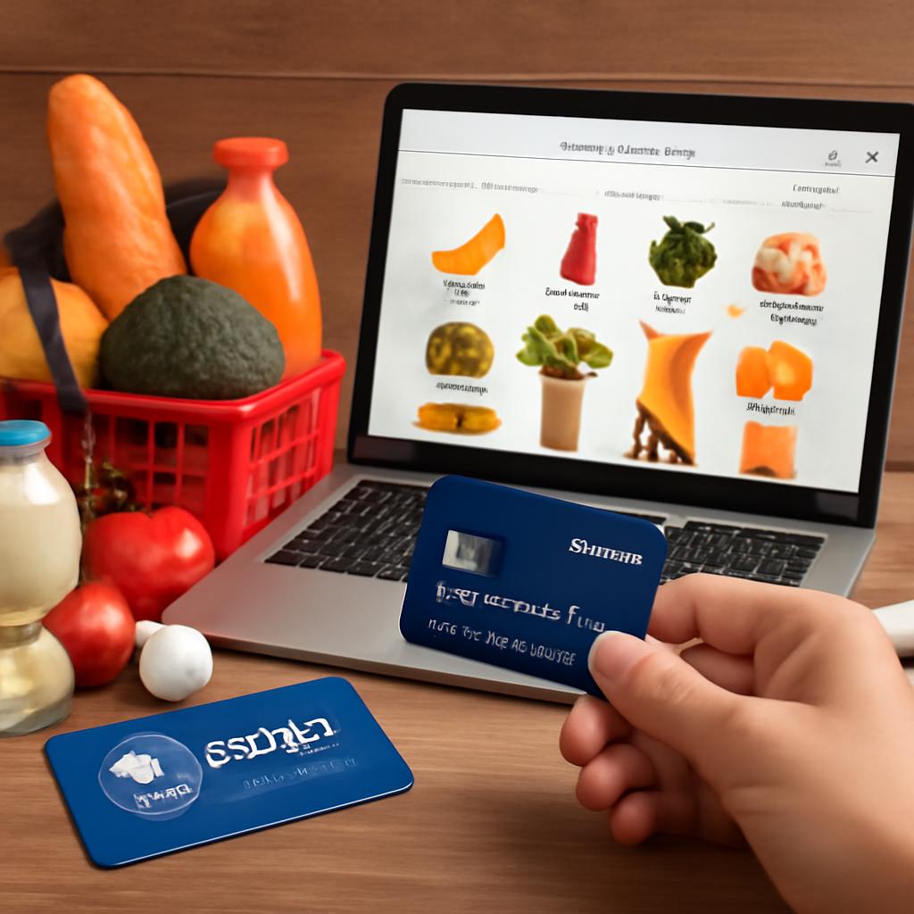 pontos do cartão para compra de supermercado online