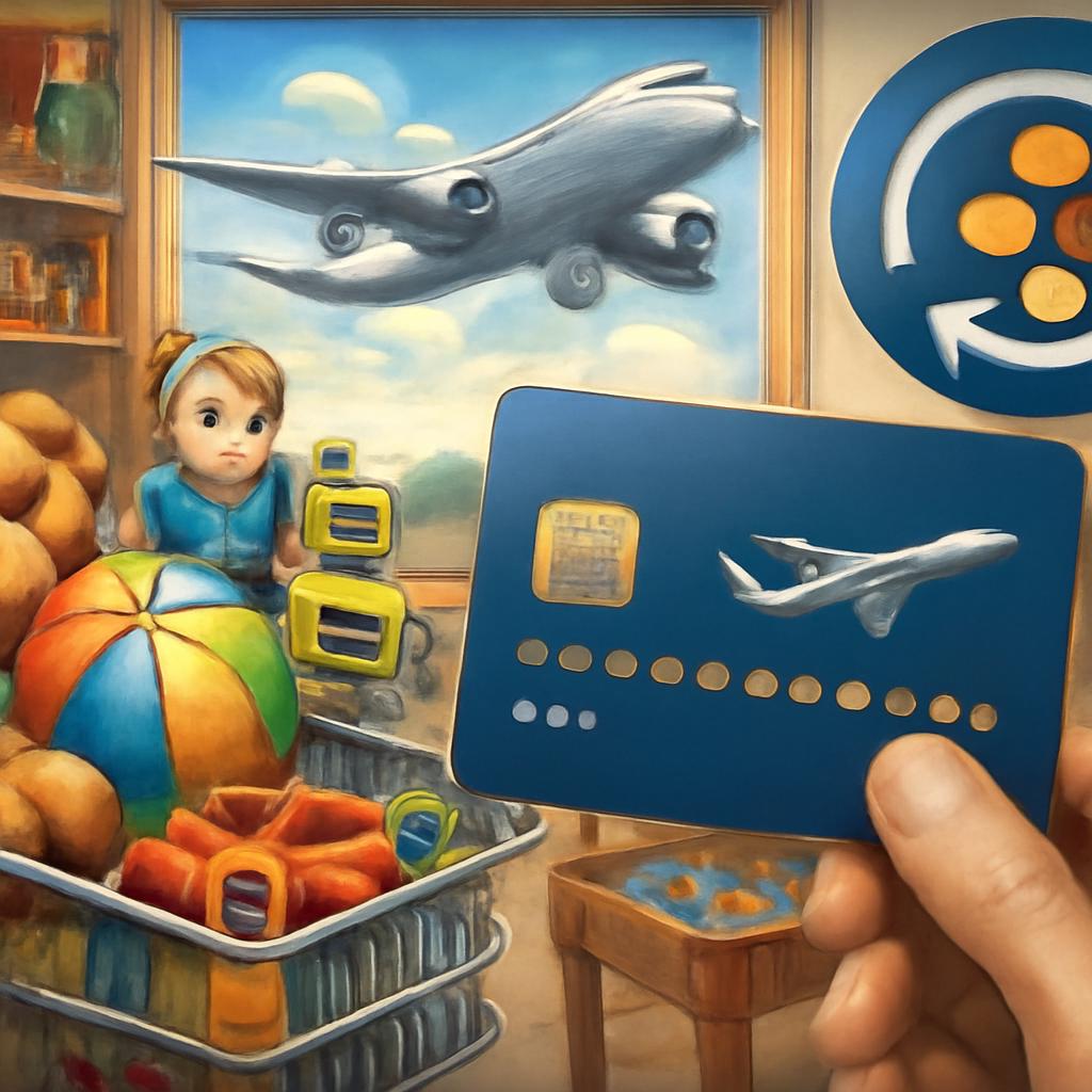 pontos para compra de brinquedos e lazer